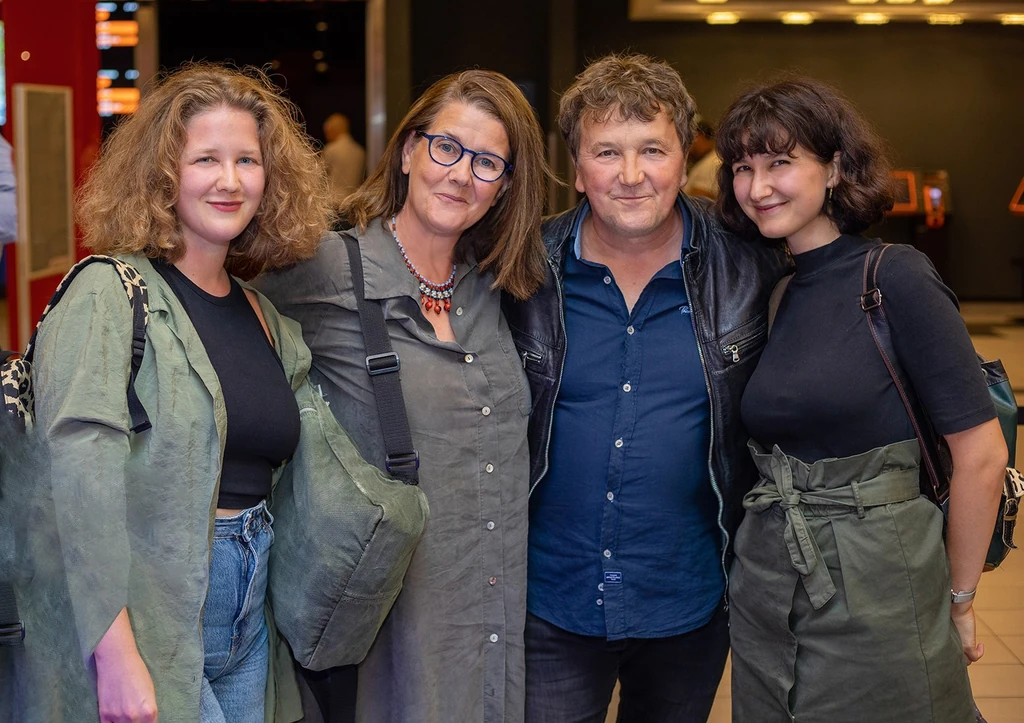 Családjával a Szia, Életem! című film premierjén (Fotó: Birton Szabolcs/fotocentral.hu)