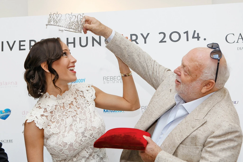 Andy Vajnával a Miss Universe Hungary sajtótájékoztatóján (Fotó: Toroczkay Csaba/fotocentral.hu)