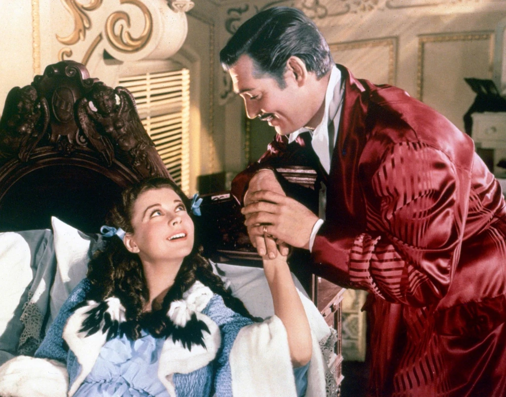 Vivien Leigh és Clark Gable az Elfújta a szélben (Fotó: Profimedia)
