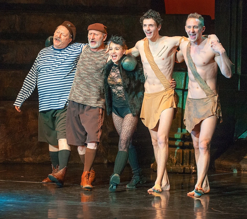 A dzsungel könyvében váltott szereposztásban játsszák Balut Hegedűs D. Gézával (Fotó: Nagy Zoltán/fotocentral.hu)