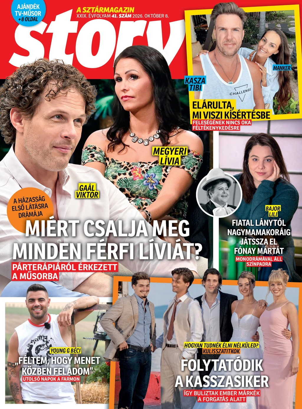 A legfrissebb Story magazint keressék az újságárusoknál!