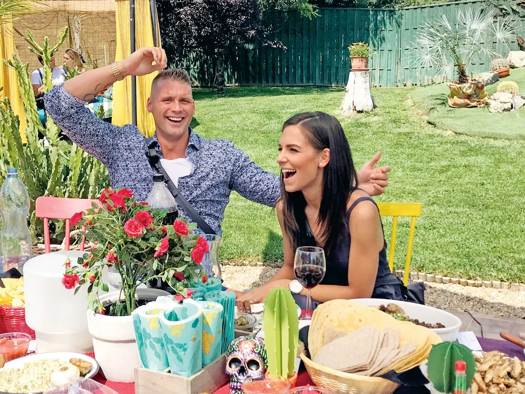 A Nyerő Párosban, még felhőtlen boldogságban (Fotó: RTL)