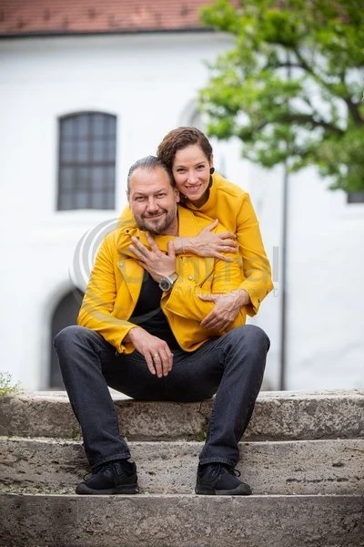 Vágó Bernadett és férje, Miller Zoltán (Fotó: Birton Szabolcs/fotocentral.hu)