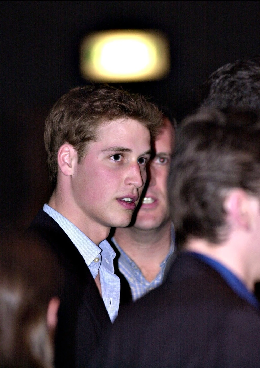PRINCE WILLIAM ATTENDS A FASHION SHOW AT