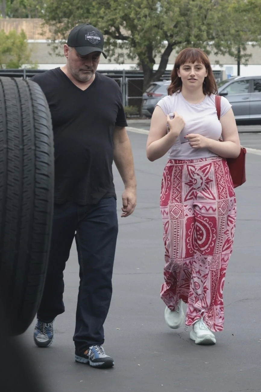 Matt LeBlanc a lányával sétált Los Angelesben