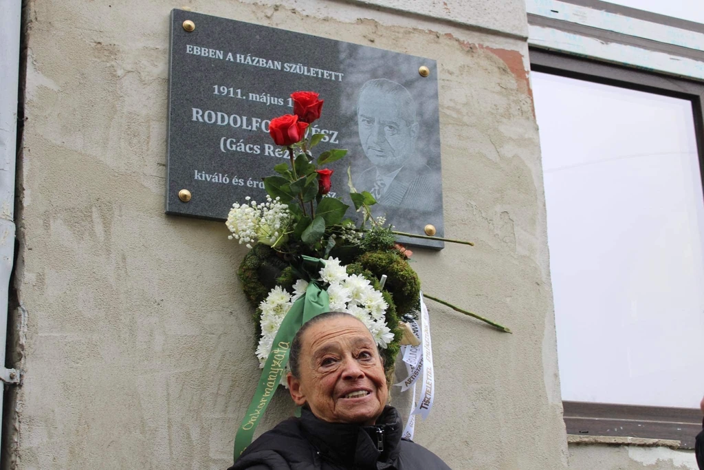 A bűvész lánya mondott beszédet (Fotó: Baku György)