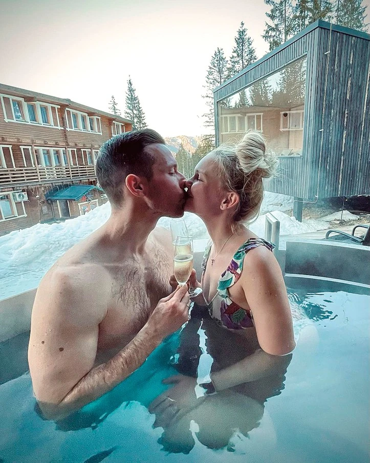 Férje fitneszedző (Fotó: Archív)