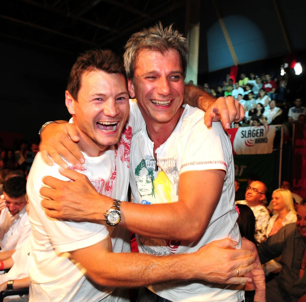 A fotó is bizonyítja, régi barátság az övék (Fotó: Schumy Csaba/fotocentral.hu)