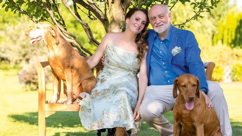 Csézy és férje, László