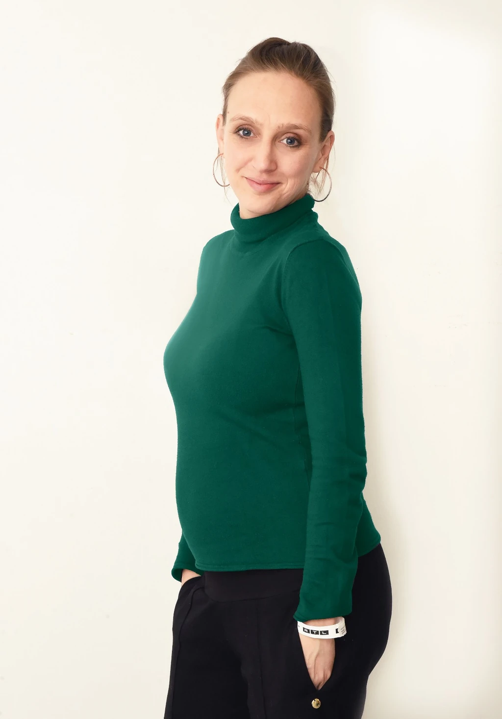 Sodró Eliza élete legnagyobb szerepére készül, hiszen hamarosan anya lesz (Fotó: Olajos Piroska/fotocentral.hu)