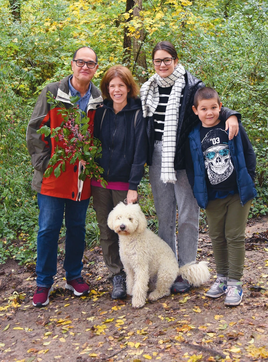 A népszerű színész a családjával (Fotó: Olajos Piroska/fotocentral.hu)