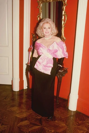 Actress Zsa Zsa Gabor