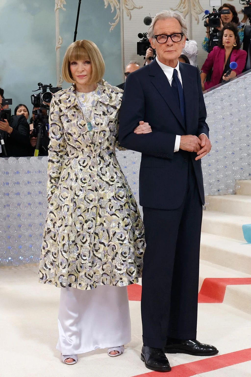 A divatvilág nagyasszonya, Anna Wintour Bill Nighy kedvese (Fotó: Getty Images)