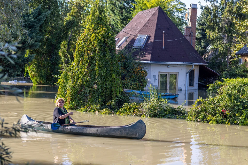 A Duna áradásakor elkísértük Pártai Luciát az otthonáig (Fotó: Trenka Attila/fotocentral.hu)