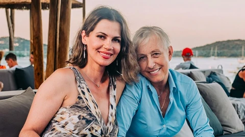 martina navratilova partnere