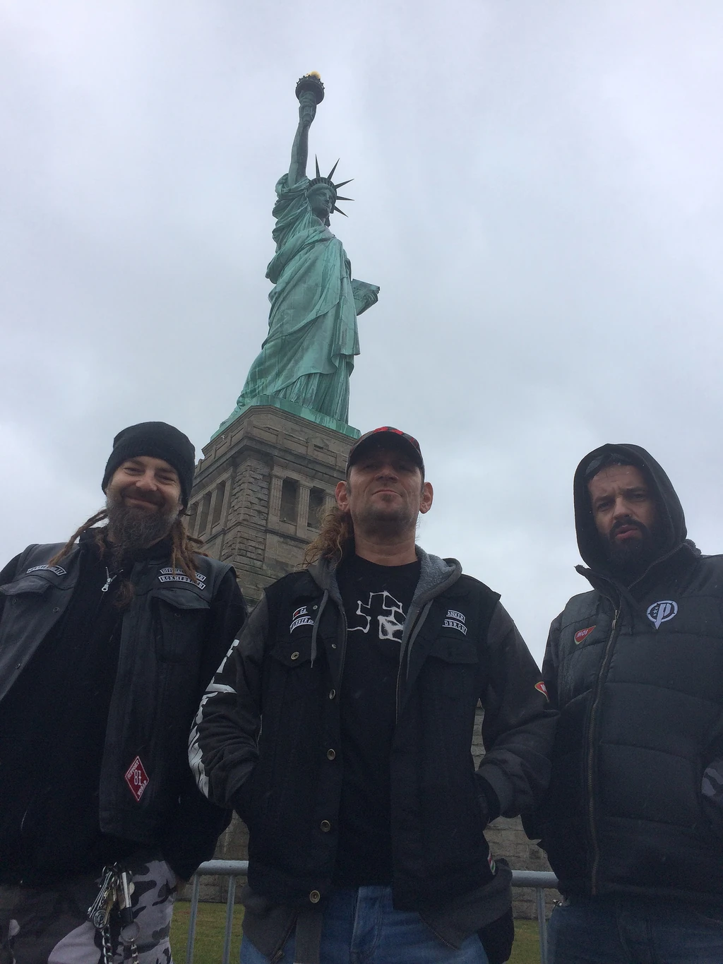 Együtt a nagy hármas New Yorkban (Fotó: Archív)