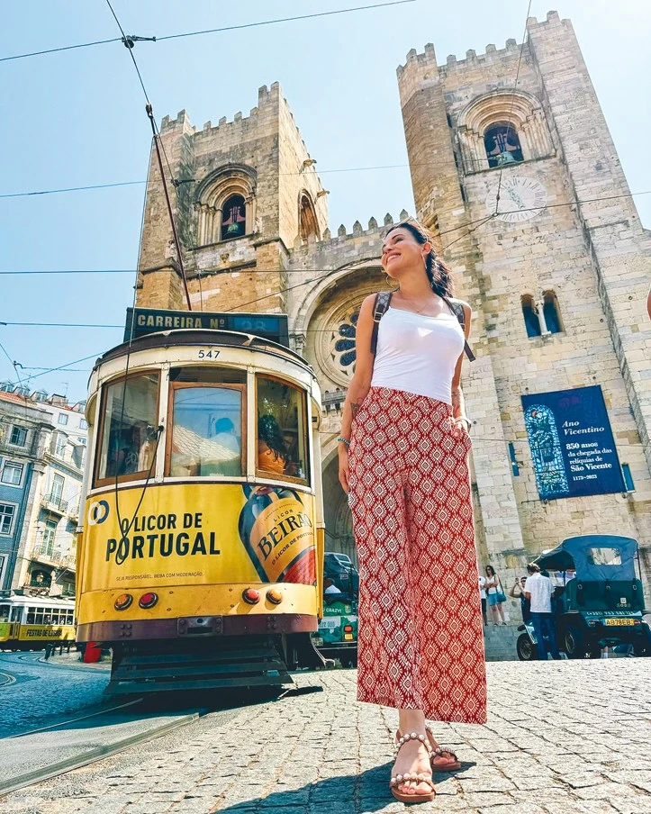 Lisszabonban a híres 28-as villamost is kipróbálta