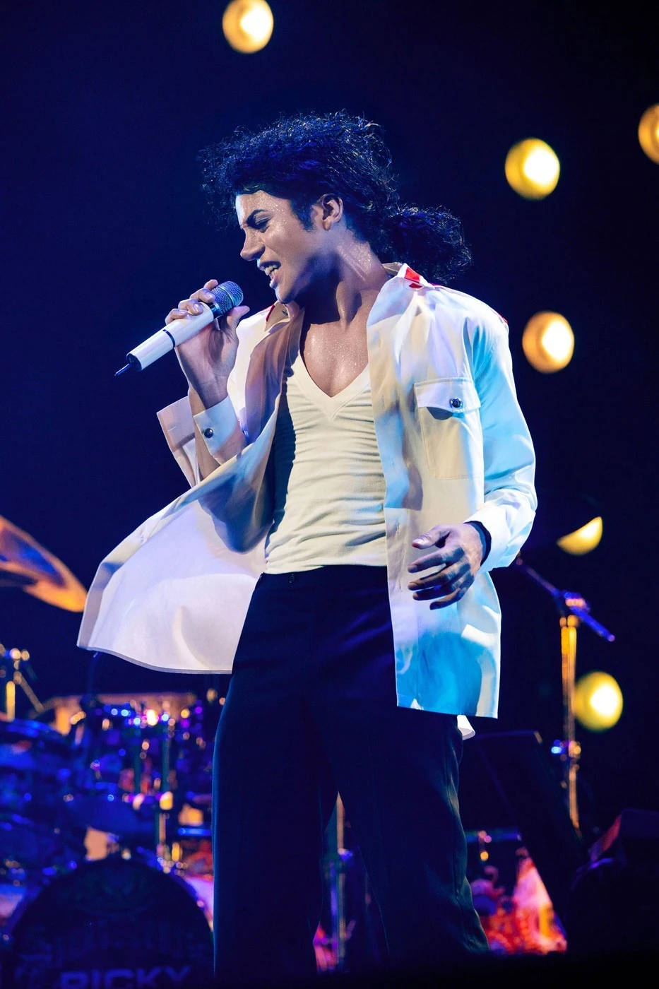 Jaafar Jackson a Michael című filmben meggyőzően alakítja a<br />popikont (Fotó: Profimedia)