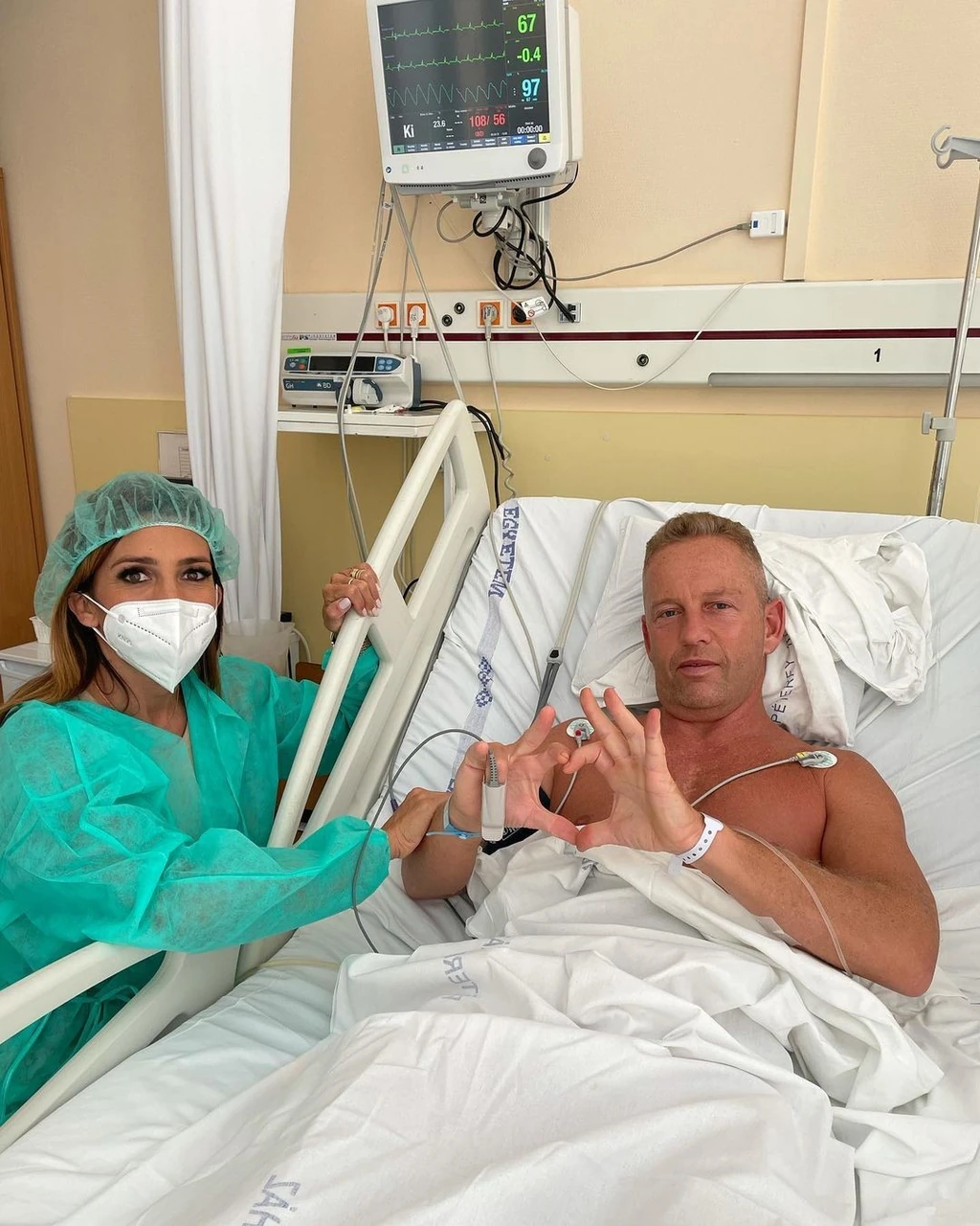 Réka mindig kitartóan ápolta férjét (Fotó: Archív)