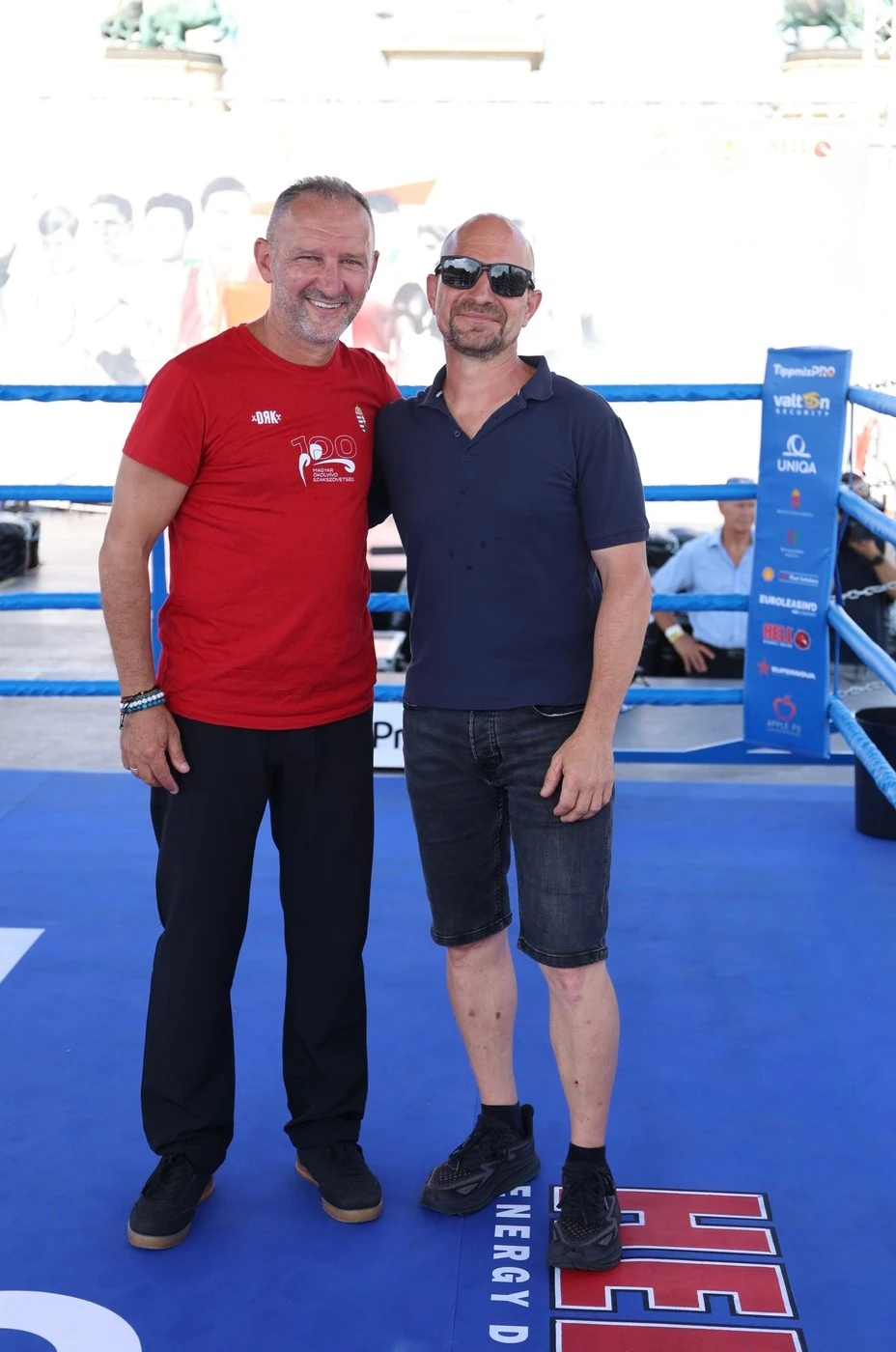 Kovács Kokó István és Vadon Jani a Sztábox kommentátorai (Fotó: RTL)