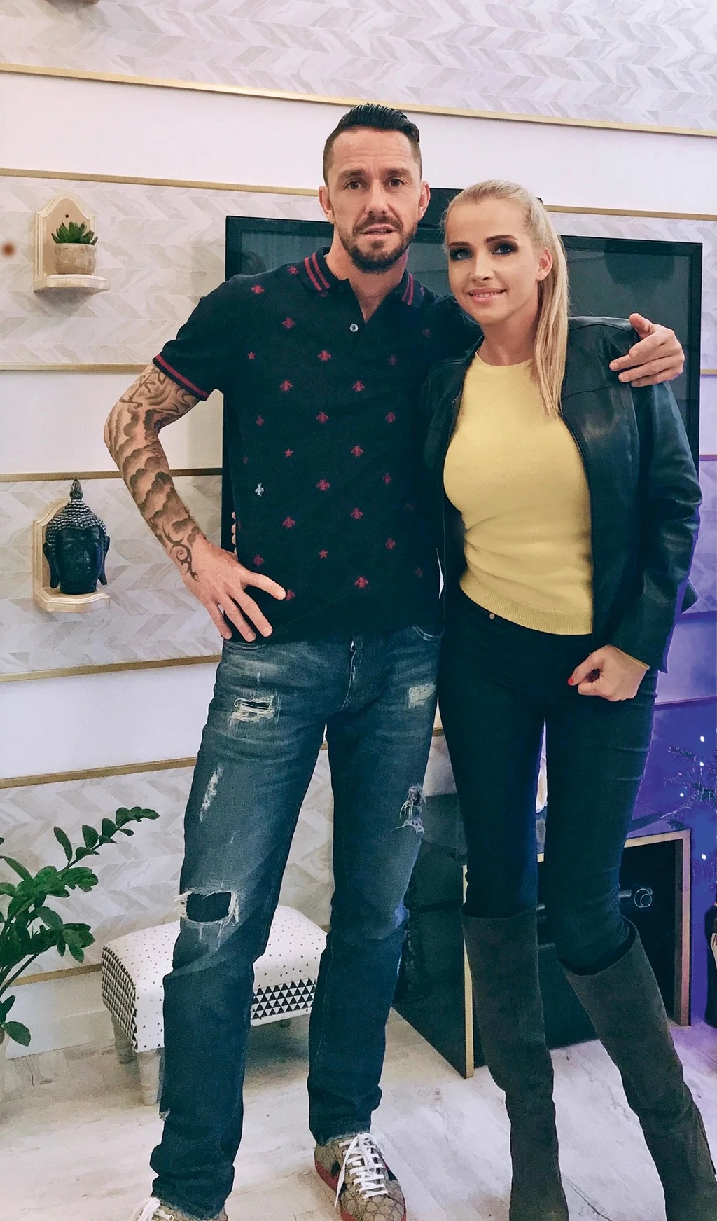 Adri Macinak becézi (Fotó: Archív)