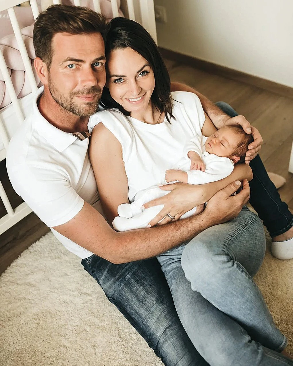 Keresztányával, Minnával (Fotó: Archív)