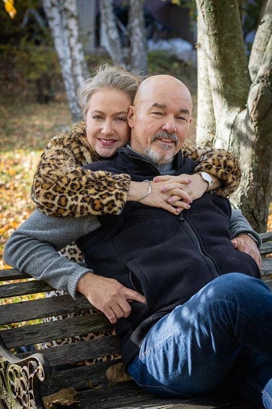 Férjével, Fekete Györggyel (Fotó: Birton Szabolcs/fotocentral.hu)