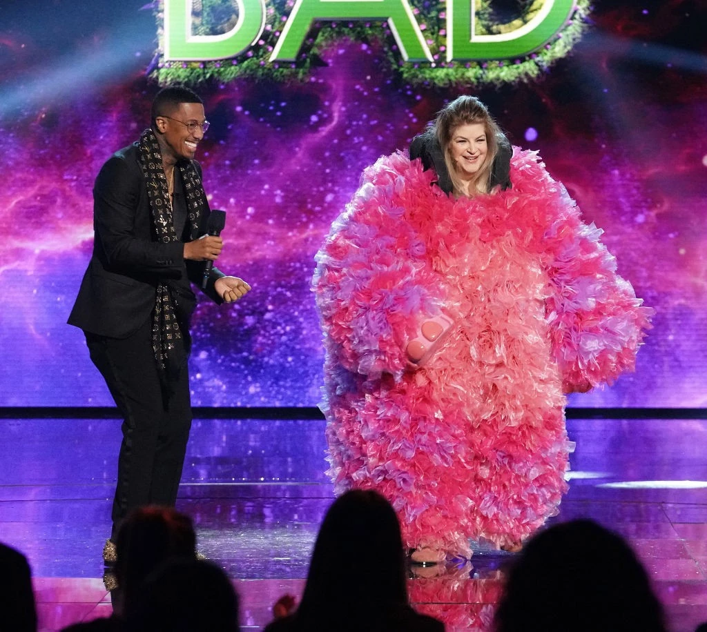 Kirstie Alley az Álarcos énekes amerikai változatában (Fotó: Getty Images)