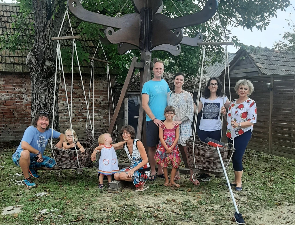 A pillanat, amikor legutóbb együtt volt az összes gyereke (Fotó: Archív)