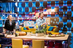 Így nézett ki a Reggeli stúdiója, amikor Peller Anna még Lukács Mikivel dolgozni kezdett