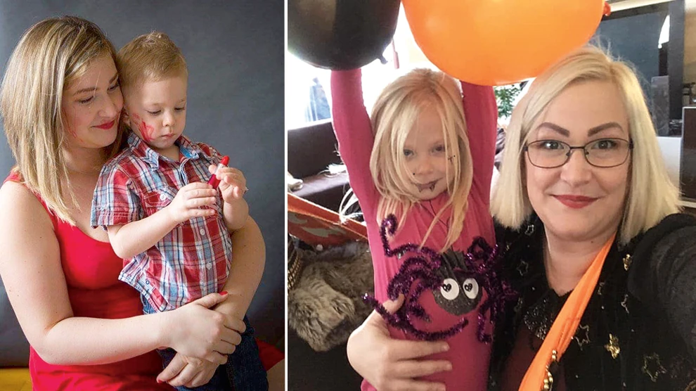 Kisfia már 9, lánya pedig 7 éves (Fotók: Archív)