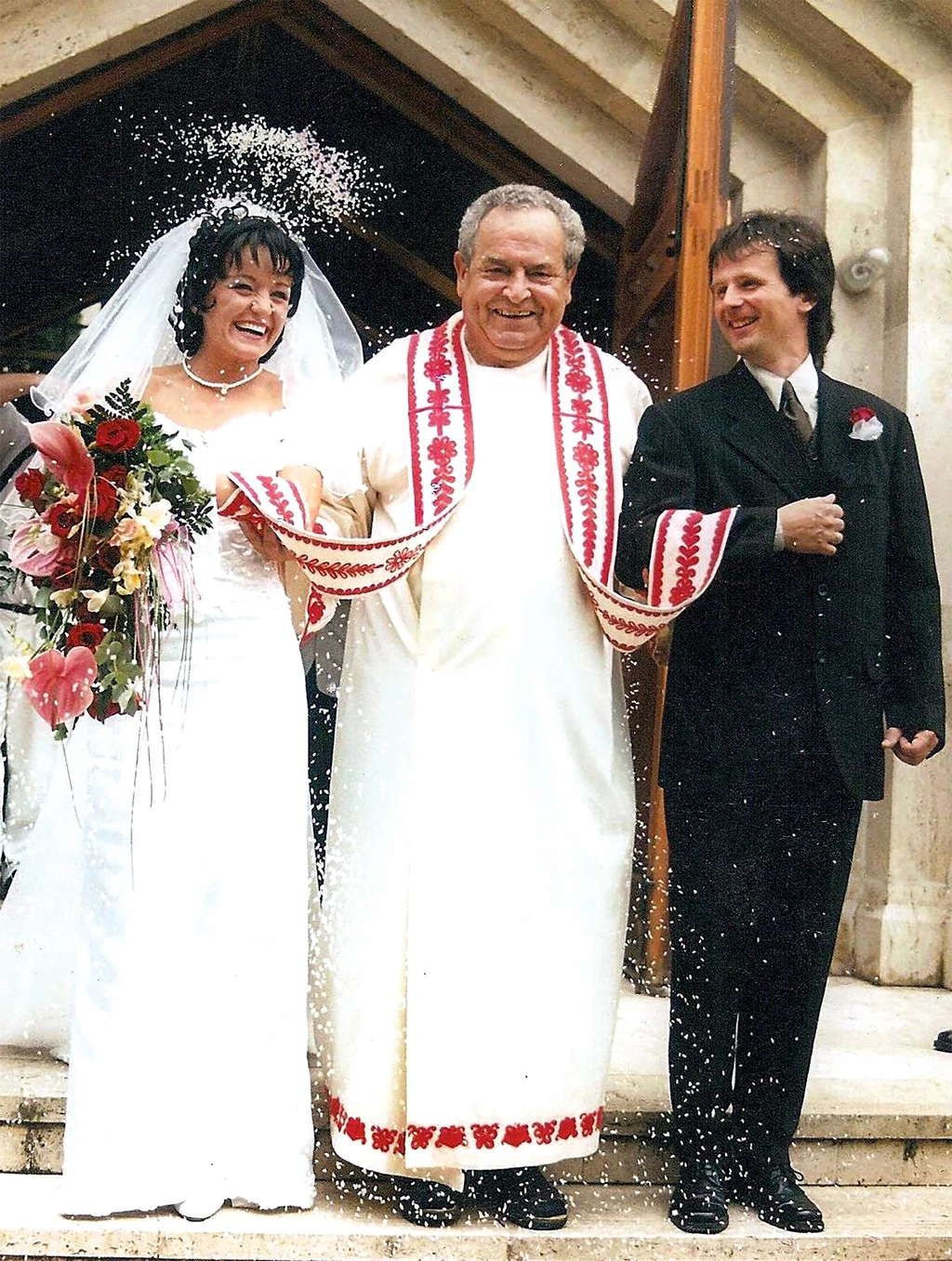 Szandi és férje, Csabi 1999-ben házasodtak össze