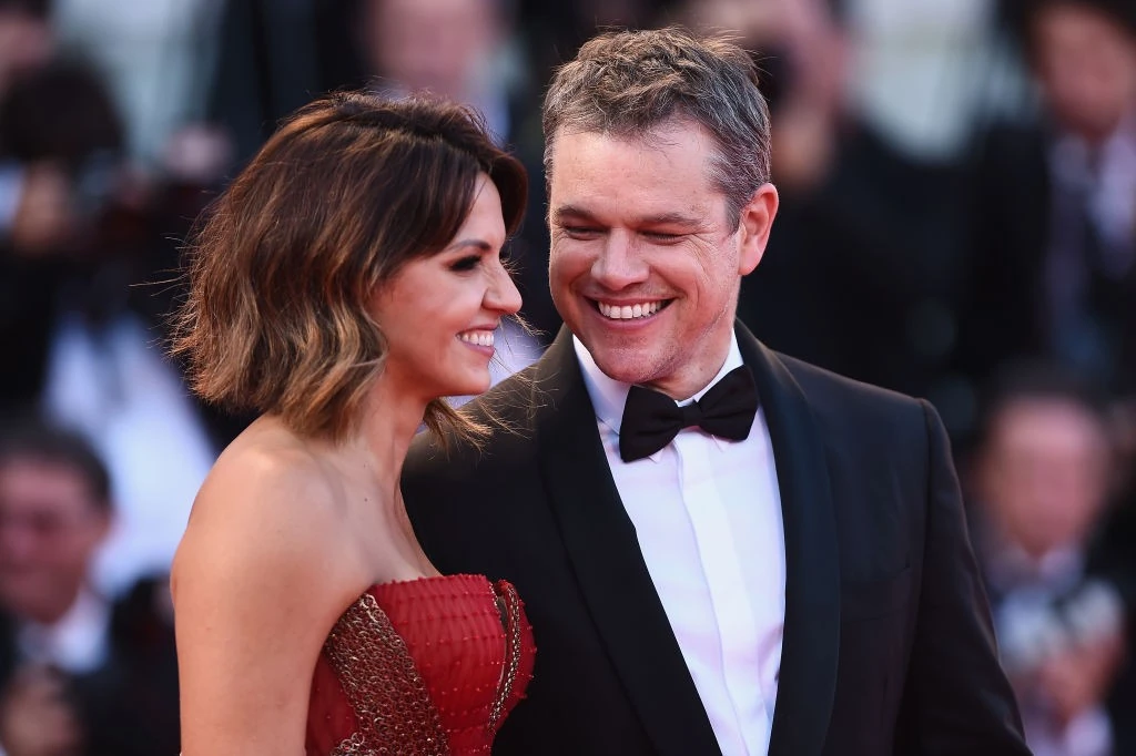Matt Damon és felesége, Luciana