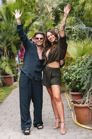 Zdroba Patrik és Sápi Vivien számára most még minden vidám, de ez még csak a Füvészkert, nem a dzsungel.