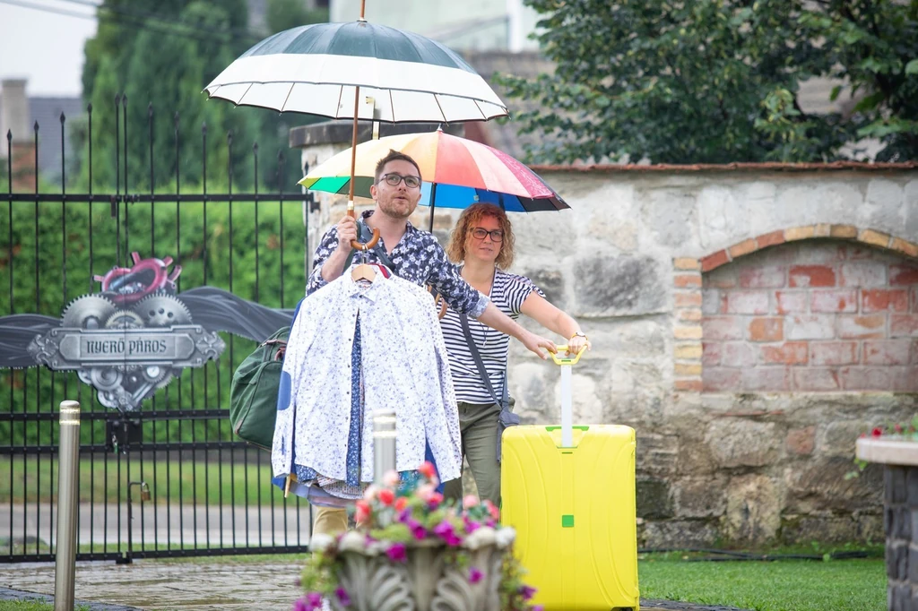Veiszer Alinda és férje bevállalták a Nyerő Párost (Fotó: RTL)