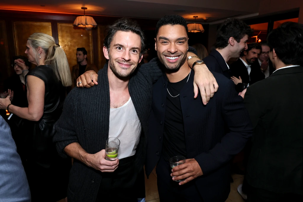 Jonathan Bailey és Regé-Jean Page az Oscar előtt (Fotó: Getty Images)