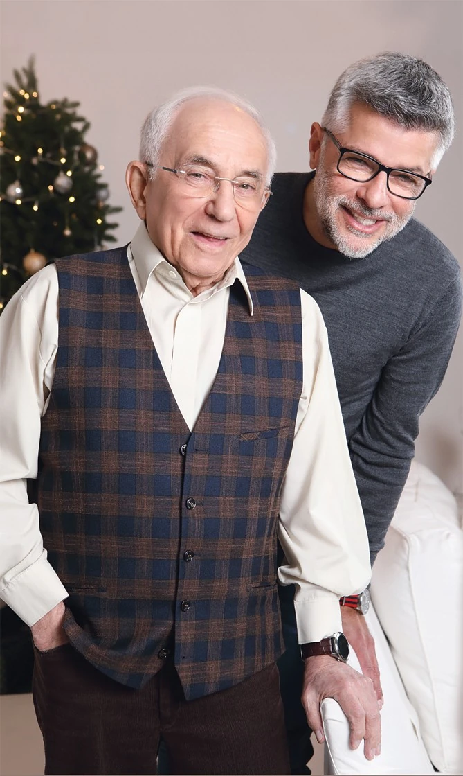 Az ifjabbik Vitray Tamással már korábban is dolgoztak együtt (Fotó: Archív)