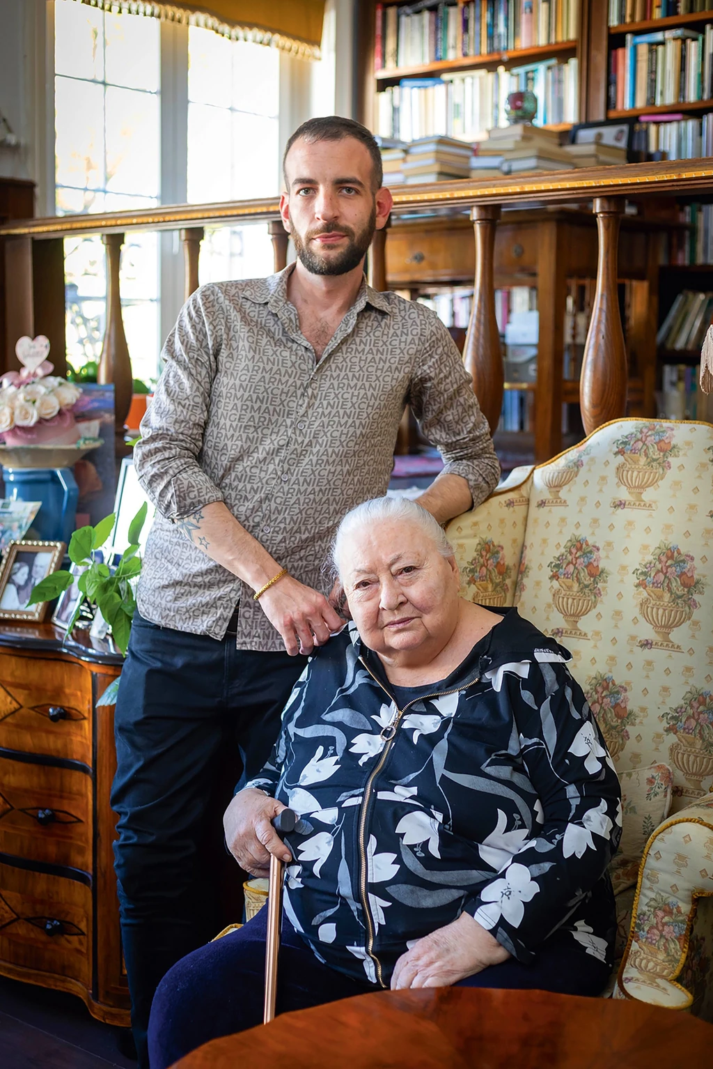 Zsolnai Gergő sokat segít a mindennapokban a művésznőnek