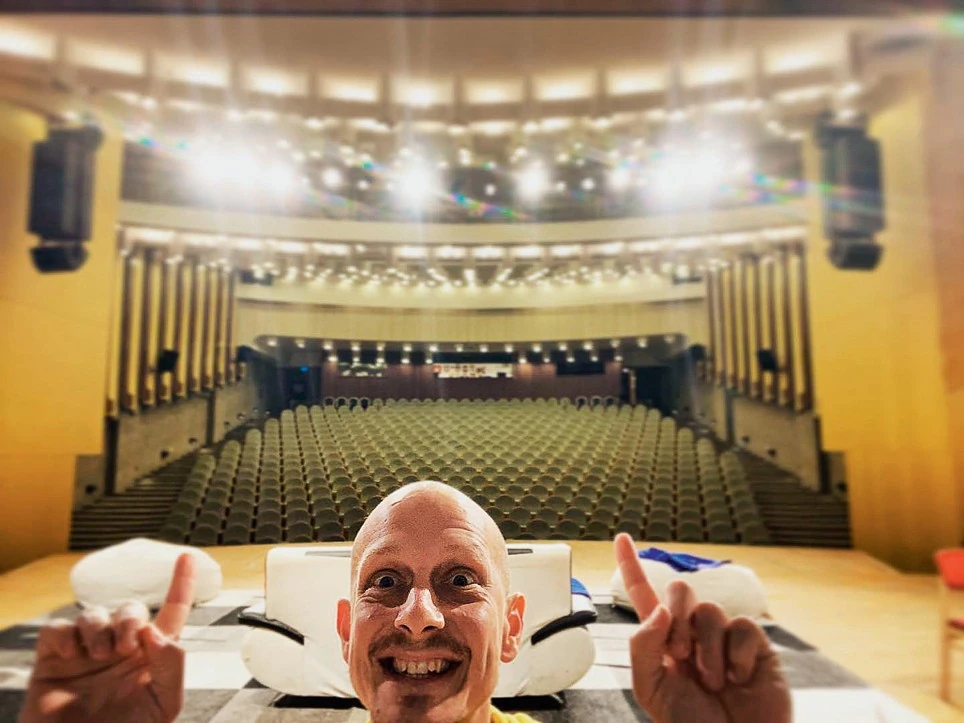 A színház is megmaradt az életében (Fotó: Archív)