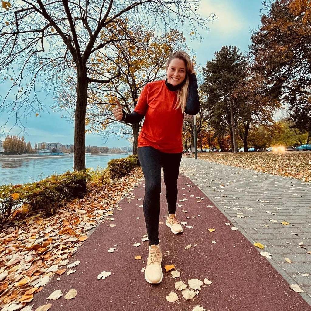 A mozgás is fontos Rozina számára