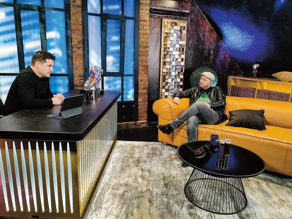 Hajdú Péter Krisztiánnal a YouTube-csatornáján, a Frizbi TV-n beszélgetett (Fotó: Archív)