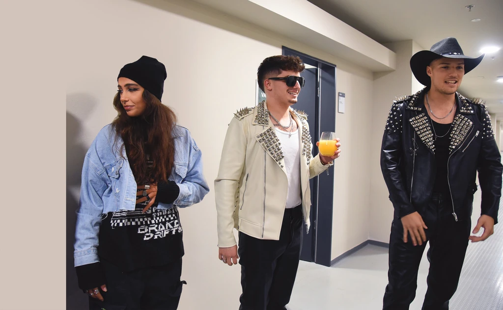 A ValMar-fiúk Tóth Andival (Fotó: Olajos Piroska/fotocentral.hu)