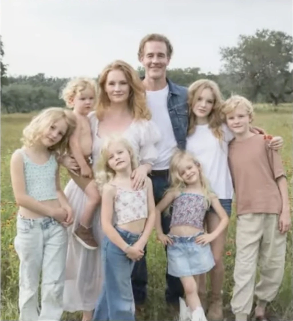 Félárván maradt James Van Der Beek hat gyereke (Fotó: Profimedia)