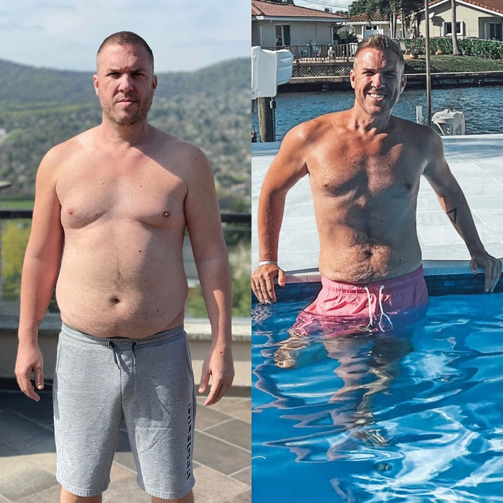 Életmódváltása után látványos a változás (Fotók: Archív)