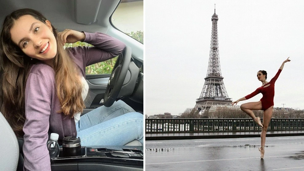 Almila képzett balerina