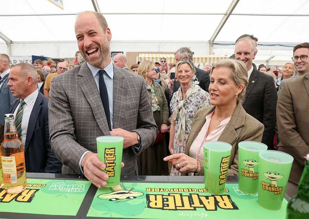 Zsófia és Vilmos herceg ritkán vesznek részt közös programokon, ha igen, akkor remekül érzik magukat együtt (Fotó: Getty Images)