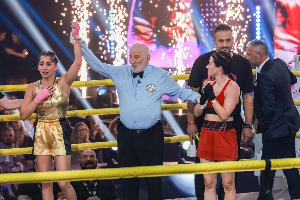 Schóbert Lara Lolával küzdött meg a Sztárboxban (Fotó: Trenka Attila/fotocentral.hu)