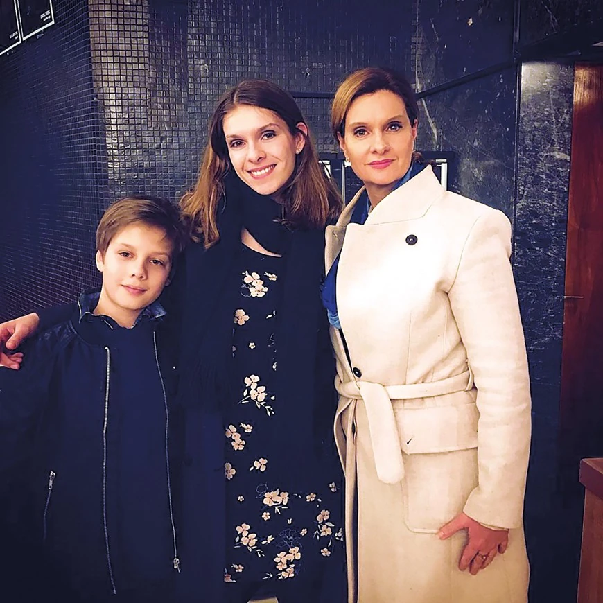 Samu a színésznő második, Janka az első házasságából született (Fotó: Smagpictures)