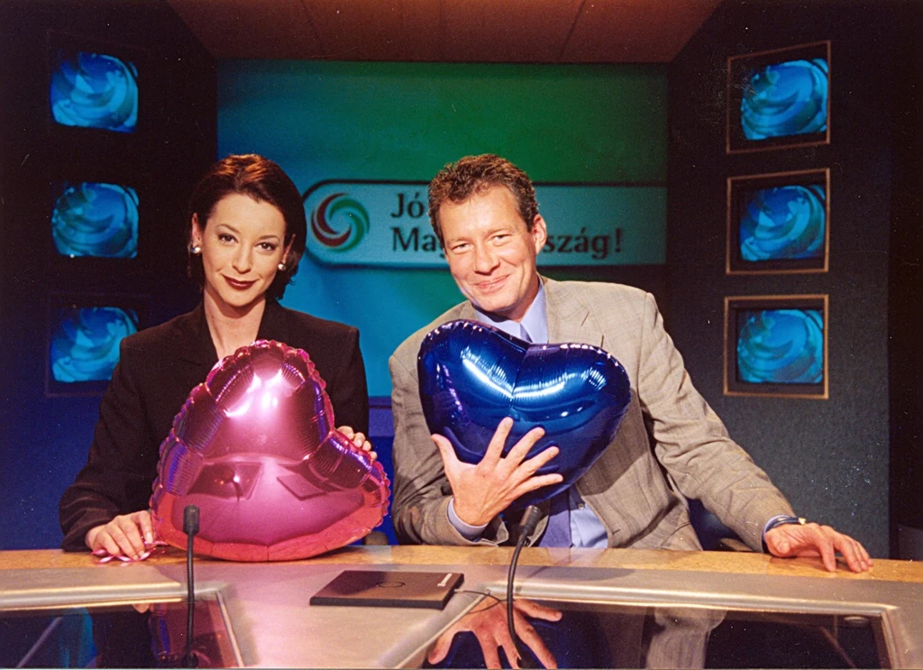 Stahl Judit és Pálffy István a TV2 indulásától, 1997 októberétől 2002. január 1-éig vezette a Tényeket