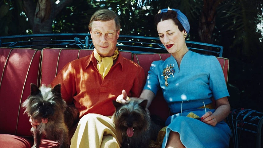 A számúztésben élő Eduárd windsori herceg és Wallis Simpson 1941-ben